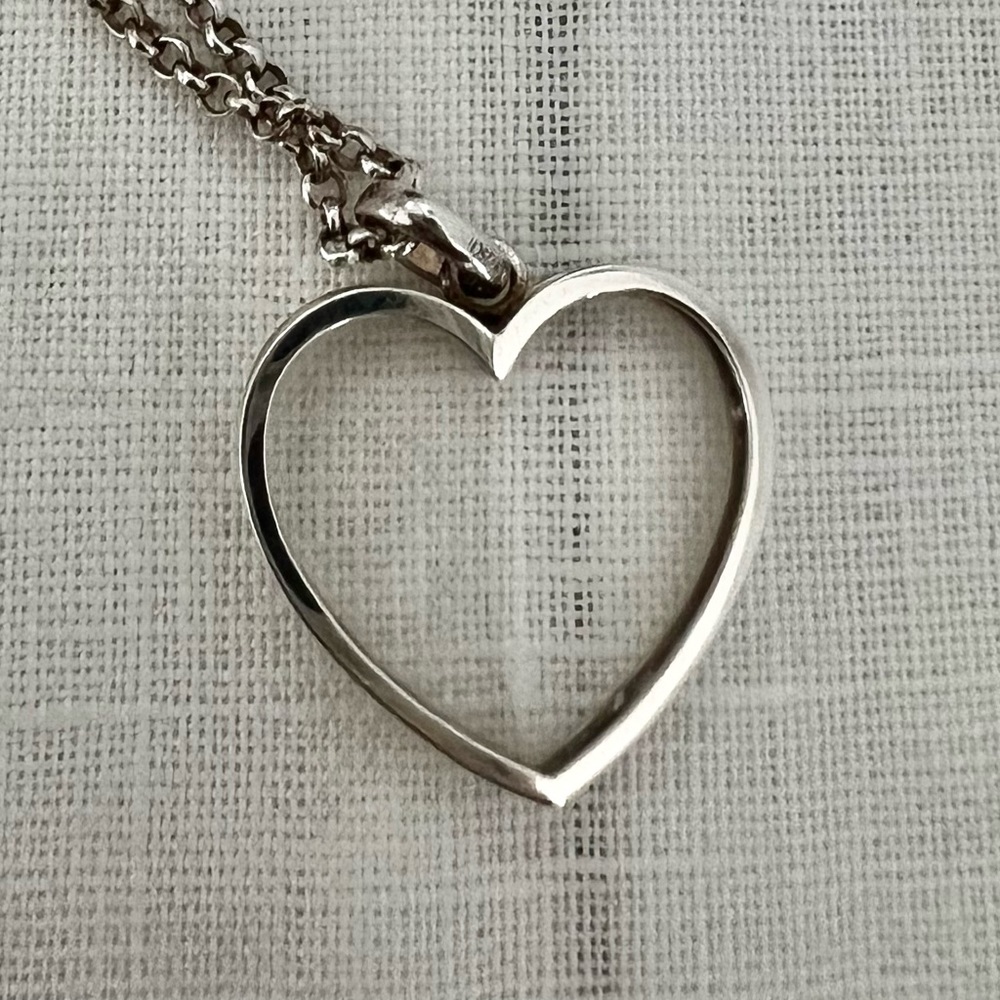 Tous necklace in silver with Heart pendant